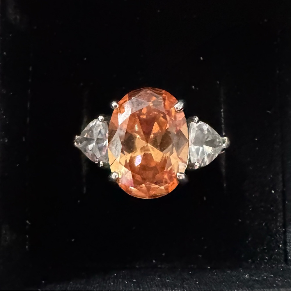 Lord & Taylor Costume ring with CZs